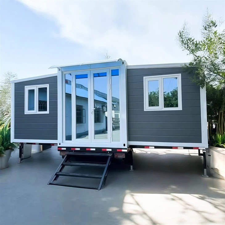 Maison de conteneur extensible pliable