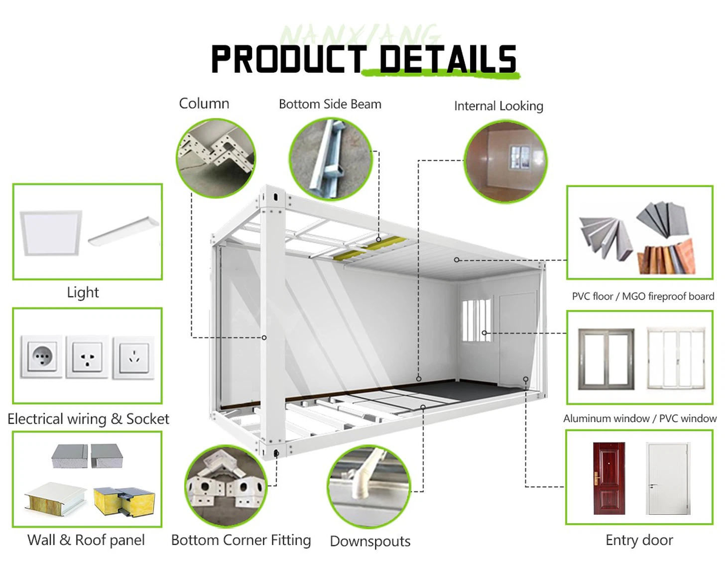 Folding Detachable Container House Folding Detachable Container House