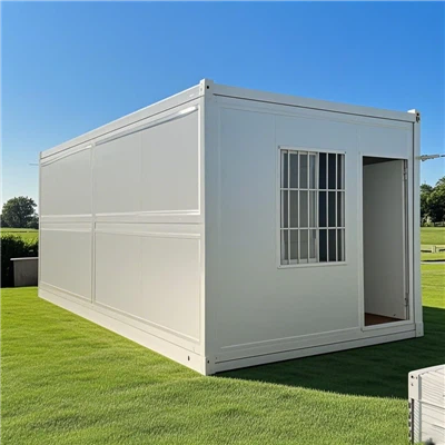 Durable And Portable Folding Container House For Easy Relocation